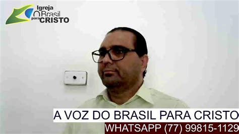 23 05 2023 PROGRAMA A VOZ DO BRASIL PARA CRISTO O Pr ELISMAR