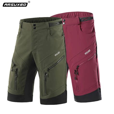 ARSUXEO DH Pantalones Cortos De Ciclismo De Descenso Para Hombre