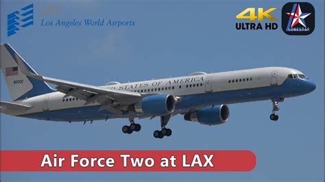 4K Air Force Two And Other Heavies At Los Angeles International