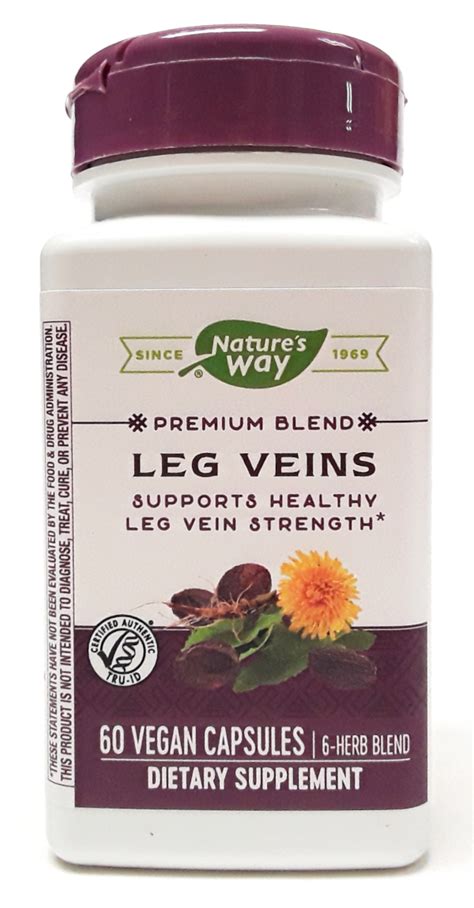 Nature S Way Leg Veins 60 Caps