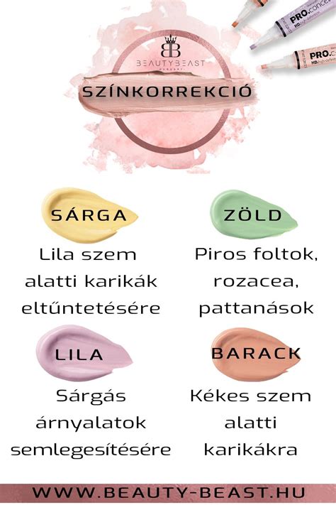 Színkorrekció kisokos - Mit, hova, hogyan? - Beauty-Beast # ...