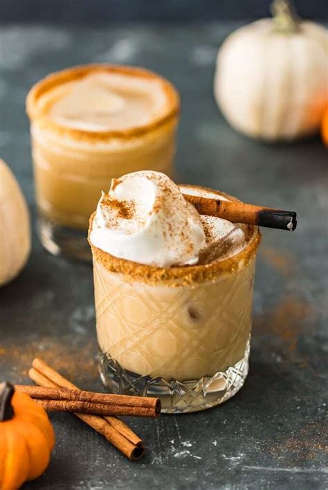 Pumpkin Spice White Russian Cocktail Getränke