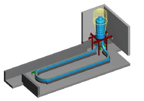 Layout Of The Hesr Electron Cooler Showing The Pelletron Tank And The