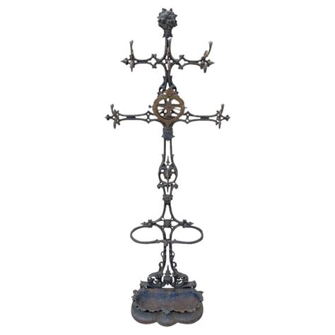 Coalbrookdale Hall Stand Cast Iron 19th Century Victorian Circa 1850