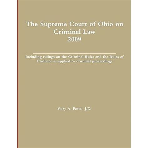 预订 The Supreme Court Of Ohio On Criminal Law 2009[9780578029252] 虎窝淘