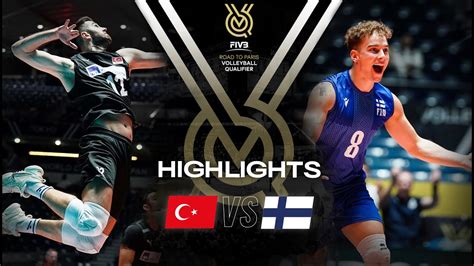 TUR Vs FIN Highlights Men S OQT 2023 YouTube