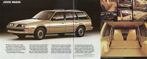 1982 Pontiac J2000 Brochure