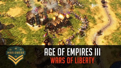 Age Of Empires 3 Wars Of Liberty Mod O Inimigo Mora Ao Lado Youtube