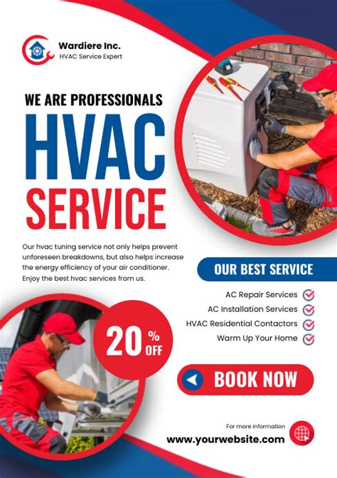 Hvac Service Template Postermywall