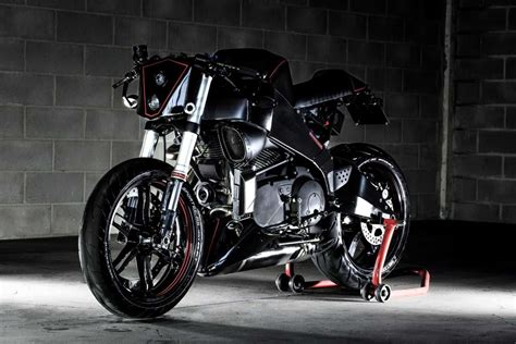 Iron Pirate Garage Unleashes The Buell Xb Cafe Racer Cafe Racer