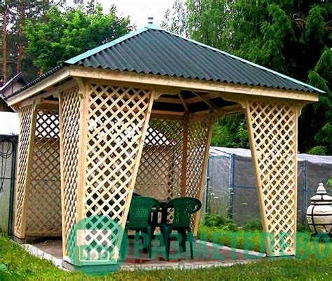 Беседка-шатер 3х3 м цена в Санкт-Петербурге купить недорого - Центр ...