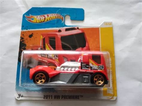 Hot Wheels Rennen Rig Rojo Hw Premiere 2011 T Corta Mlc02 MercadoLibre