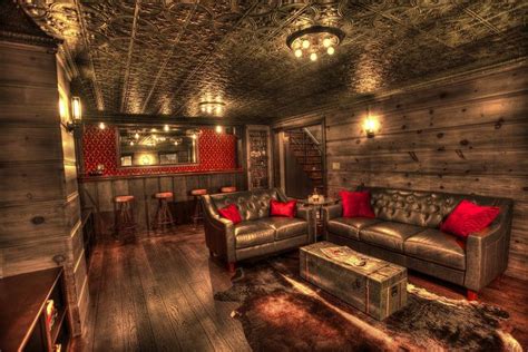 Decorative Finishes Speakeasy Decor Home Bar Rooms Rustic Basement Bar