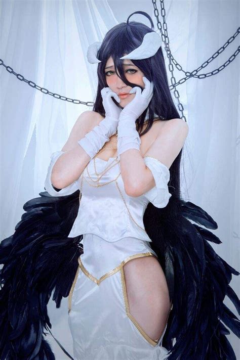 💀Albedo💀(Overlord) cosplay 😍👌 | Anime Amino