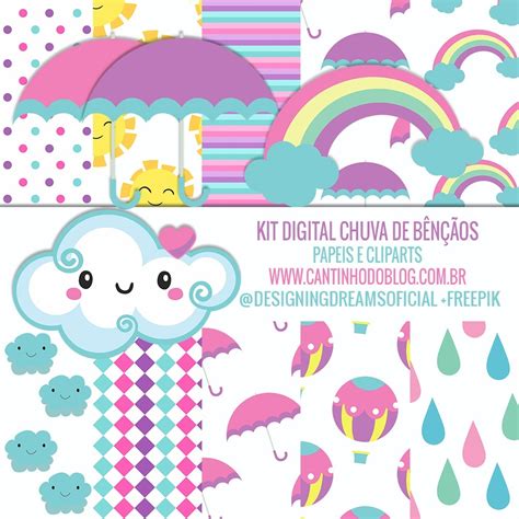 Kit Imprimible Arcoiris Nube Lluvia De Amor Png Unholy Wallpaper The