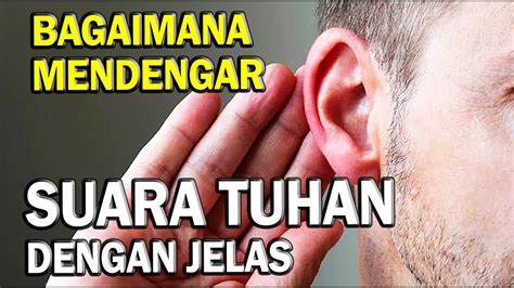 6 Cara MENGETAHUI Apakah Anda Mendengar SUARA TUHAN YouTube