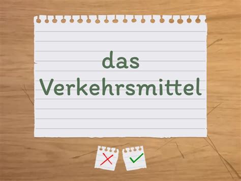 A Momente L Ws Verkehr Und Reisen Flash Cards