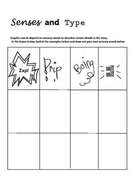 Graphic novel worksheets by Art in Every Subject | TpT