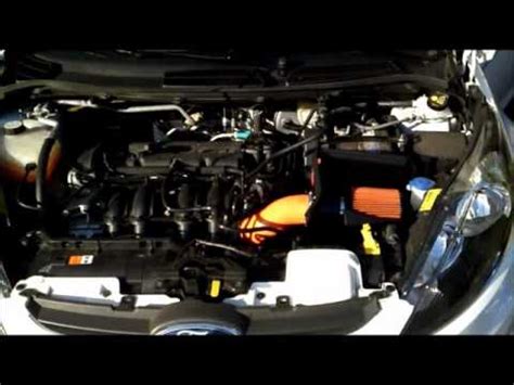 Ford Fiesta Mk With J Automotive Air Intake Kit Youtube