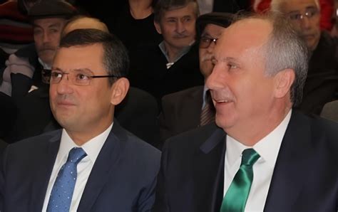 Ankara da kritik zirve Özgür Özel ve Muharrem İnce görüşecek