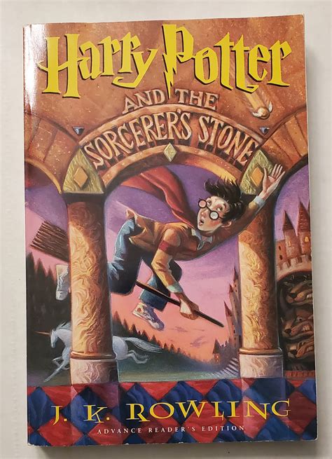 Harry Potter And The Sorcerers Stone [uncorrected Proof] By J K