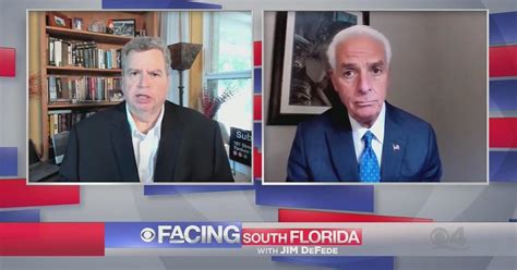 Facing South Florida One On One With Charlie Crist Cbs Miami