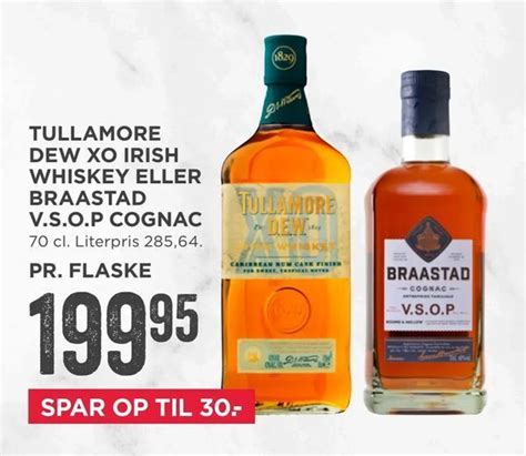 Tullamore Dew Xo Irish Whiskey Eller Braastad V S O P Cognac Tilbud Hos