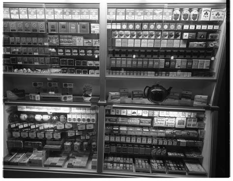 Tea Display Drakes Sandwich Shop January 1963 Ann Arbor District