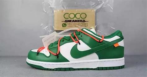 Qc Nike Off White Dunks Pine Green Size 11 From Coco Album On Imgur