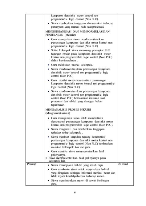 Rpp Instalasi Motor Listrik Kelas Xi Pdf