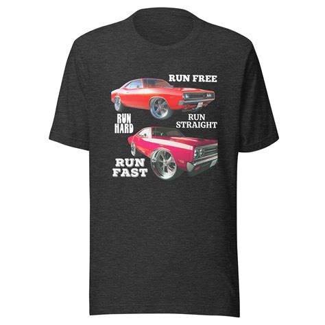 Run Car Shirt Classic Muscle Car Hot Rod Porsche Racing Mclaren F1