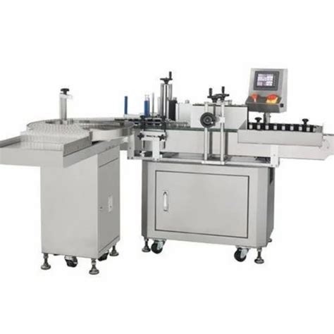 Ss Automatic Round Bottle Labelling Machine Model Name Number Kvta