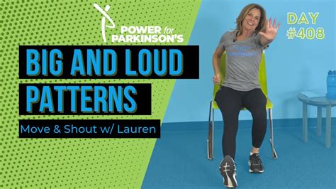 Parkinson S Big And Loud Exercise Fun Patterns Move And Shout Youtube