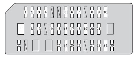 2011 Toyota 4Runner Fuse Box Diagram StartMyCar