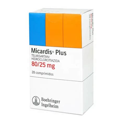 Micardis Plus X Comprimidos Boehringer Ingelheim Ecofarmacias