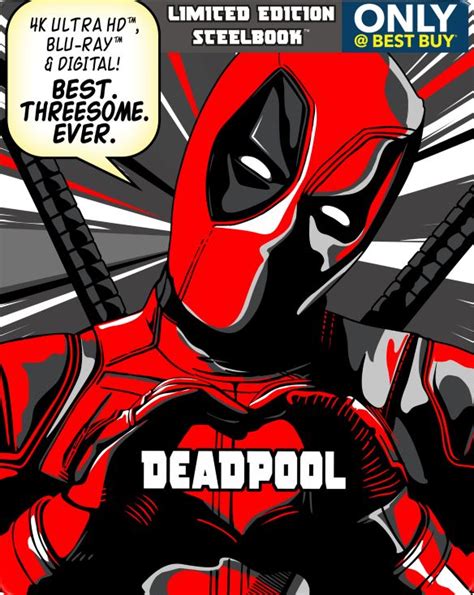 Best Buy Deadpool Steelbook 2 Year Anniversary Edition 4k Ultra