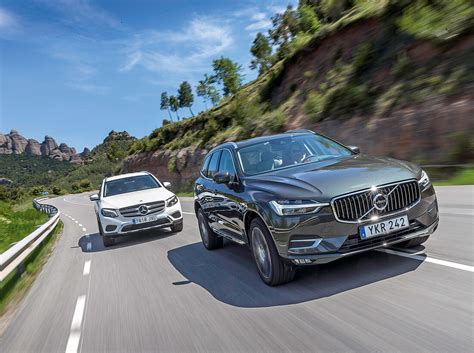 Volvo Xc60 D5 Und Mercedes Glc 220 D Im Vergleich Auto Motor Und Sport