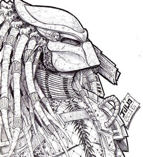 Predator Best Art Drawing Skill