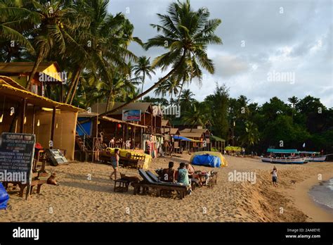 Palolem Beach Goa Stock Photo Alamy
