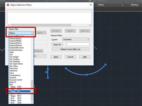 Filter Command Not Selecting Objects Correctly In AutoCAD AutoCAD