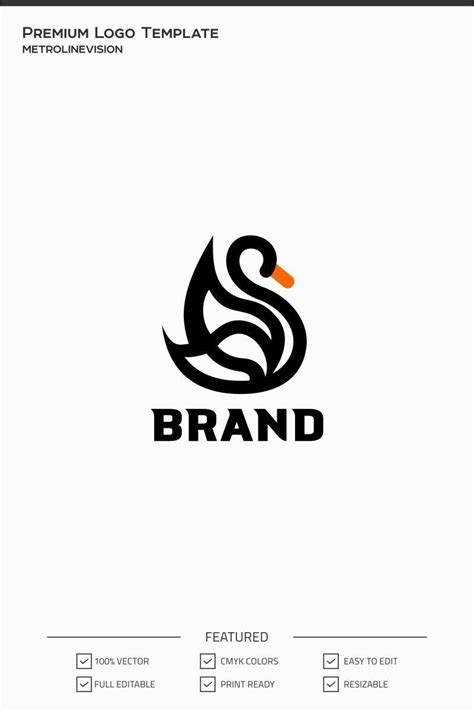 Black Swan Logo Logodix