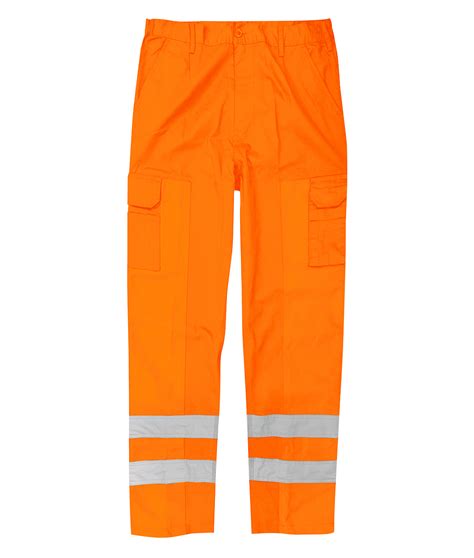 Vigilant Hi Visibility Ballistic Combat Trousers Industrial Workwear