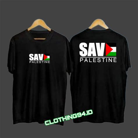 Jual Kaos Save Palestine Kaos Palestine Baju Palestina Kaos Pria Distro