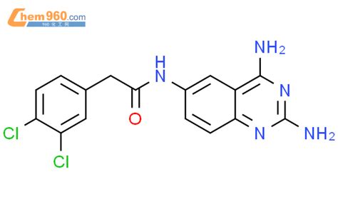 Benzeneacetamide Dichloro N Diamino Quinazolinyl