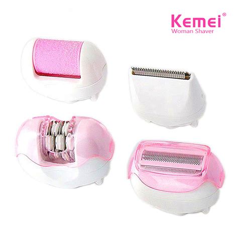 Kemei KM 2530 Epilator Lady Shaver FootCare 4 In 1 Beauty Tools For