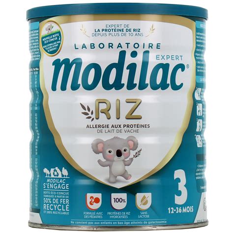 Modilac Expert Riz 3 Lait 3ème âge