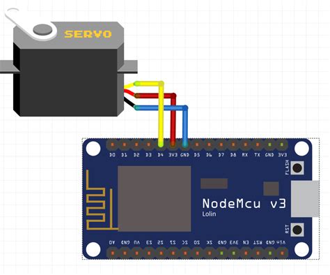 Interfacing Servo Motor With Nodemcu Steps With Pictures