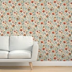 Indian Chintz Commercial Grade Wallpaper Tree Of Life By