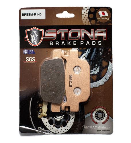 Pastilha De Freio Traseiro Stona Semimetalica Honda Adv Mercadolivre