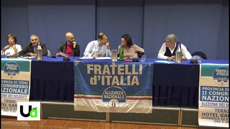 Congresso Fratelli D Italia Youtube